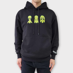 Sudadera con capucha de felpa francesa de algodón orgánico GSM GOTS 365 de peso pesado de talla grande para hombre estilo jersey con bordado e impresión personalizados - Product Image 1