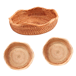 Producto popular CESTA DE RATTAN para almacenar suministros para manualidades, lo que le ayuda a mantener su espacio creativo limpio e inspirador para Proyectos - Product Image 1