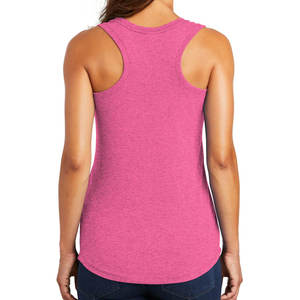 เสื้อกล้ามสตรีคอกลมสีฟ้าเข้มระบายอากาศได้ดี - Product Image 5