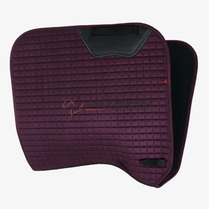 Tapis de selle de cheval anglais de haute qualité avec doublure en tissu durable matériau souple ajustement confortable pour l'entraînement prolongé - Product Image 3