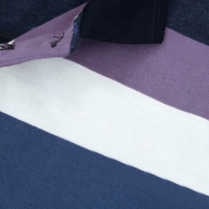 เสื้อโปโล Hi Visible Logo แบบกำหนดเอง,เสื้อโปโลผู้ชายเสื้อโปโลผ้าฝ้ายปักลายสะท้อนแสง - Product Image 4