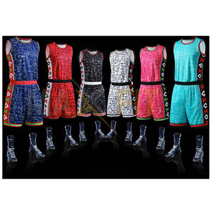 Команда носит баскетбольные майки для печати, дизайн вашей собственной баскетбольной формы 2025 индивидуальная Баскетбольная одежда - Product Image 6