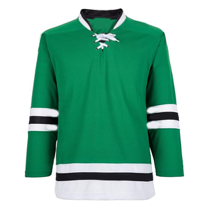 Best Selling <b>Men's</b> Durable Lightweight 100% Polyester Full Sleeve Ice Hockey Jersey Top Wear for Players - Product Image 1