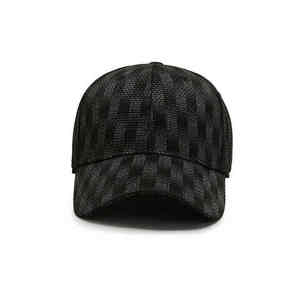 Ropa deportiva al aire libre hecha a medida gorras de béisbol para hombre de alta calidad 100% algodón ajustable ajuste gorra de camionero - Product Image 2