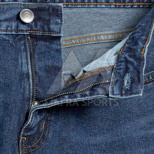 Jeans coupe droite pour hommes sur mesure Offre Spéciale 100% pantalons décontractés respirants en coton - Product Image 6