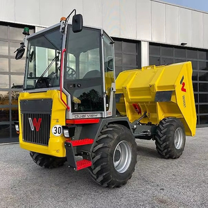 Dumper haute efficacité Wacker Neuson DV100, dumper de 10 tonnes avec siège d'opérateur rotatif, dumper de chantier hydrostatique pour la construction - Product Image 1