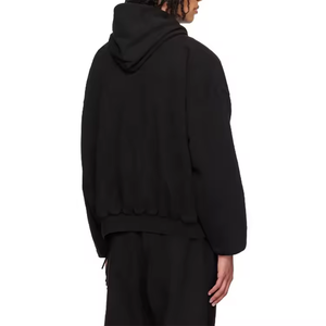 เสื้อฮู้ดดี้ผ้าฝ้ายแท้ 100% สำหรับฤดูหนาว น้ำหนัก 500gsm ทรงหลวมแบบดรอปโชว์เดอร์ สำหรับผู้ชาย รุ่นพรีเมียม ทรงครอป บ็อกซี่ - Product Image 3