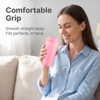 Gobelets en plastique réutilisables personnalisés de 16 oz avec couvercle et paille, sans BPA, anti-fuite, pour fêtes et café glacé, vente en gros