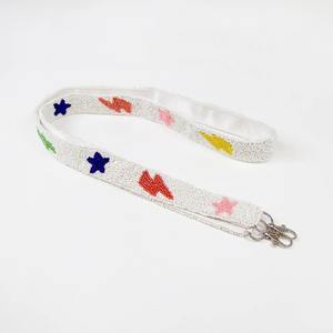 Correa de Cuentas Hecha a Mano para Mujer, Accesorio de Moda de Lujo con Cuentas de Perlas de Cristal de Alta Calidad, Correa Elegante para Bolsos - Product Image 2