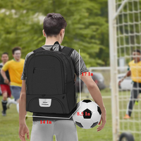 Bolsa de deporte de fútbol impermeable de alta calidad logotipo personalizado deporte baloncesto mochila bolsa de deporte