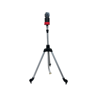 Penyiram Taman 6 Pola Penggerak Gigi dengan Tripod yang Dapat Diperpanjang 59 inci