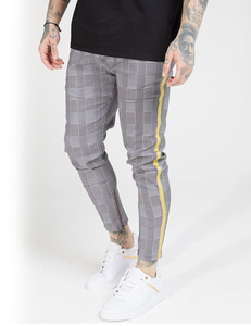 กางเกงวิ่งขาจั๊มสูทผู้ชาย,กางเกงออกกำลังกายกางเกงวอร์มกางเกงด้านข้างมีกระเป๋าสลิมฟิตมาใหม่ - Product Image 4