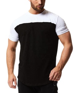 T-shirt de sport respirant à compression personnalisé pour homme, séchage rapide, vêtements de fitness athlétiques avec design vierge pour l'entraînement - Product Image 2