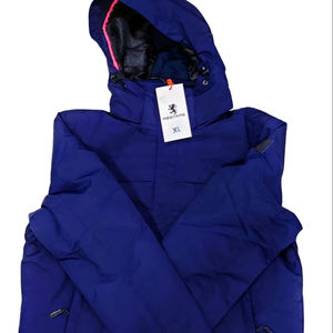 Veste blouson imperméable d'hiver de haute qualité pour femmes avec logo avant en tissu tissé 100% rembourrage en polyester - Product Image 3