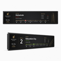 Écran LCD Stretched Direct Usine 700 Nits 65,7 pouces pour Système de Navigation de Porte de Métro