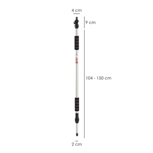 Mango Metalico in Alluminio per Spazzola Lavaggio Auto Misura da 100 a 150 cm. - Product Image 2