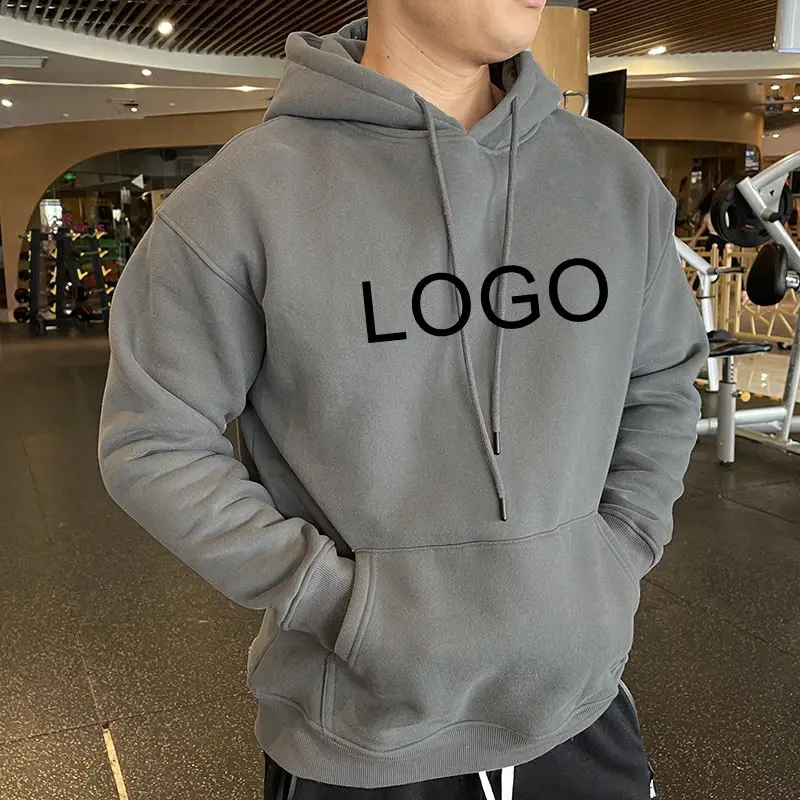 men multi color heavy weight hoodie gym workout athletic activewear winter blank hoodies high quality plain hoodies