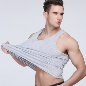 <b>Men</b> Gym <b>Singlet</b> Stringer Muscle Fit Tank Tops Fitness Workout Shirt Spandex Custom Design <b>Men</b> tank top - Product Image 1