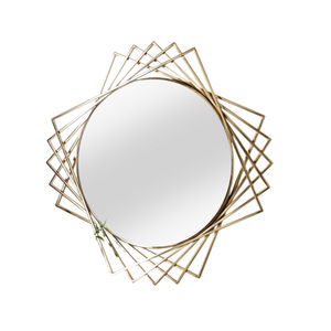 Greatest Quality Metal Wall <b>Mirror</b> Fabulous Design Gold Metal Wall <b>Mirror</b> Wall Art Wholesale Home Living Room Decorative <b>Mirror</b> - Product Image 1