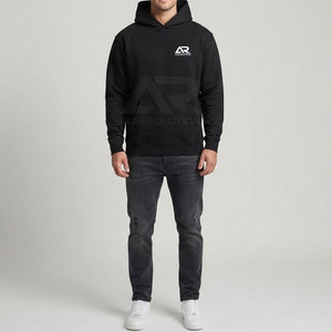 Nueva Llegada, Venta Especial, Sudadera con Capucha Extra Grande Personalizada, Ecológica, Transpirable, para Hombre, Hecha de Poliéster/Algodón - Product Image 4