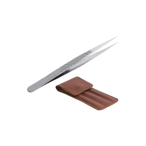 Logo personnalisé gratuit volume de 90 degrés pince à cils en acier inoxydable pointe en fibre nouvelle vente chaude marque privée faux cils - Product Image 5