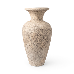Maceta Grande Rústica de Terracota, Maceta de Barro Esmaltado para Piso, Diseño Contemporáneo Ecológico - Product Image 1