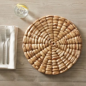 Tienphong 2024 Handmade Natural Water Hyacinth Woven <b>Placemat</b>, Neutral Vintage <b>Placemats</b> <b>for</b> <b>Table</b> Decoration - Product Image 1