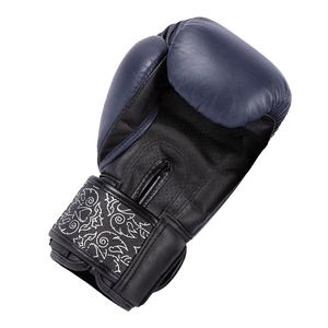 Gants MMA et Kick Boxing en cuir de vachette de haute qualité 6oz 12oz 16oz Tailles de sangle réglables pour l'entraînement aux arts martiaux - Product Image 4