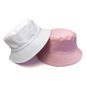 Coton lavé personnalisé femmes hommes large bord seau casquette chapeaux double face couleur personnalisé en détresse seau chapeau - Product Image 6