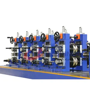 Machines de fabrication de tuyaux avec soudure à fréquence intermédiaire utilisées dans le transfert et le stockage d'eau et de gaz naturel