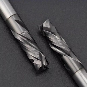 Kim Cương tráng cacbua lên và xuống cắt cuối nhà máy phay cắt cho than chì, sợi carbon, và các vật liệu composite khác - Product Image 2