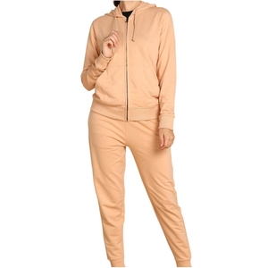 Survêtement en coton avec logo de broderie personnalisé Survêtements unisexe Slim Fit Survêtements Survêtements Ensemble de jogging pour femmes - Product Image 1