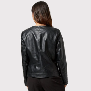 Hot 2026 modèle vêtements pour femmes veste en cuir nouvelle mode hommes veste en cuir coupe-vent en cuir veste 2025 - Product Image 2
