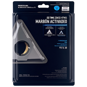 Plaquettes de tournage indexables ISO TNMG 220412E-RT9415 D. 5.16mm MT-CVD revêtues, lot de 10 pour outil de tournage - Product Image 2