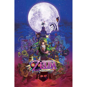 Póster de Anime de The Legend of Zelda - Edición Majora's Mask - Product Image 1