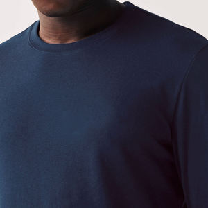 Nouveauté : Haut de sport à manches longues pour homme, t-shirt personnalisé de haute qualité, respirant, séchage rapide, polyester/coton écologique - Product Image 5