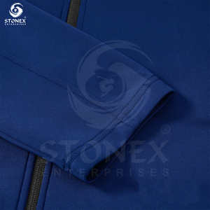 Survêtement de sport unisexe avec logo personnalisé de haute qualité Ensemble 2 pièces Survêtement d'entraînement pour hommes - Product Image 6