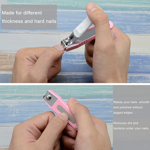 Vente en gros de coupe-ongles en acier inoxydable avec double ressort professionnel durable et large ouverture de mâchoire pour ongles épais - Product Image 6