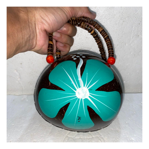 Encantador bolso de cáscara de coco, ligero y resistente, elección ecológica para mujeres, agrega encanto tropical a los trajes, ideal para viajes - Product Image 1