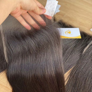 Venta al por mayor de mechones de cabello humano natural de un solo nudo súper fino de encaje HD de la mejor calidad de cierre frontal a precios competitivos - Product Image 1