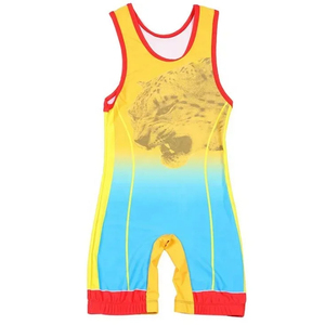 Pakistan Pas Cher Sublimation Personnalisée Hommes Lutte Singlets Fabricant Top Qualité Haltérophilie Personnalisé Lutte Singlet - Product Image 1