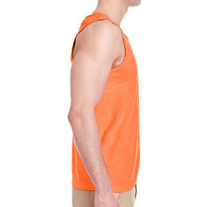 Camiseta sin mangas ligera transpirable con serigrafía personalizada - Product Image 3