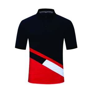 Polo de manga corta de algodón para hombre, Camisa ajustada y elegante de alta calidad con cuello grande, a rayas, personalizada - Product Image 6