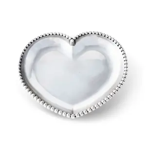 Plateau rectangulaire de luxe en aluminium ZE-3269P, fait main, design zen asiatique, motif horizontal, pour table, fonction vase, qualité supérieure - Product Image 1