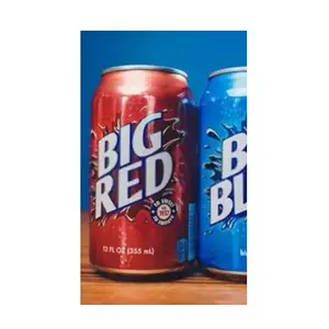 Big red classic 330ml / Big red soft drink 330 ml / Big red 33 cl can