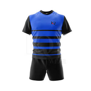 Ensembles de maillots de rugby respirants à séchage rapide 100% polyester de haute qualité fabriqués au Pakistan - Product Image 4