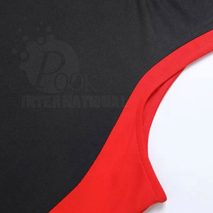 Uniforme de baloncesto para hombre, fabricante de fábrica, al por mayor, Color negro y listo - Product Image 4