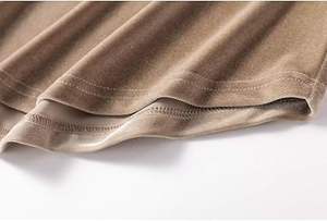 T-shirt unisexe à col rond, manches longues, en velours, respirant, écologique, prêt pour l'hiver, de haute qualité, vente chaude, décontracté - Product Image 2