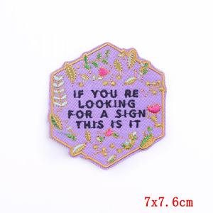OEM Custom Made Design Clothing Twill Fabric Embroidery Patch over Size Clothing with Heart Flower Shapes Baseball Inspired - Product Image 4