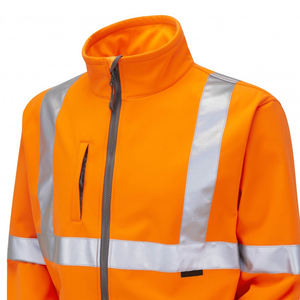 Custom Unisex Construction Sleeve <b>Orange</b> Yellow Reflective <b>Hi</b> <b>Vis</b> Safety Workwear <b>Jackets</b> Logo for Working <b>Hi</b> <b>Vis</b> Visibility - Product Image 5